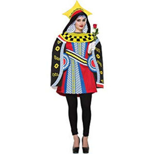 Queen of Cards Costume, runs large